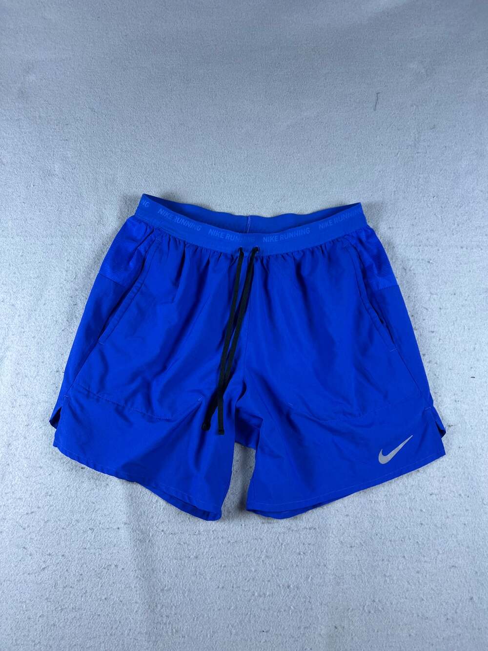 Nike Stride Dri-FIT 5" Brief-Lined Running Mens S Blue Athletic Training DM4761
